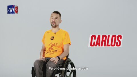 Carlos tiene una lesión medular por un accidente de tráfico Carlos tiene una lesión medular por un accidente de tráfico
