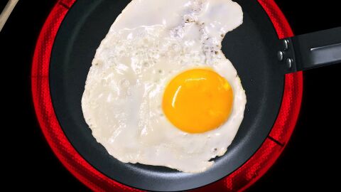 Huevo frito a la plancha