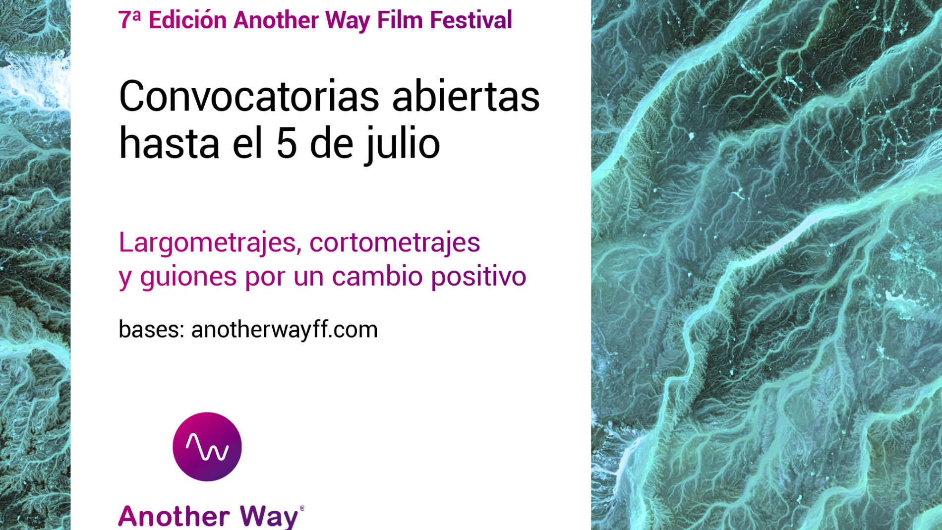  Another Way Film Festival abre las convocatorias de largometrajes, cortometrajes y guiones de su séptima edición
