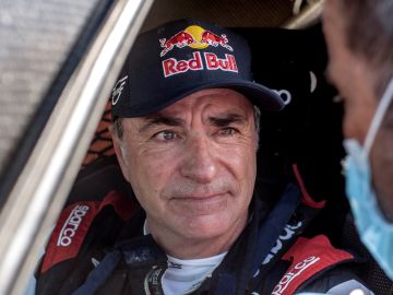 Carlos Sainz, en el Rally de Andaluc&iacute;a