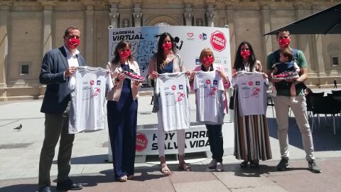 Presentación de la Carrera Virtual Ponle Freno en Zaragoza
