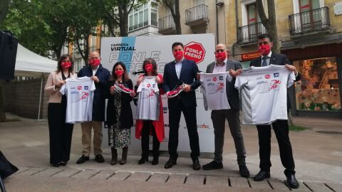 Presentación de la Carrera Virtual Ponle Freno en Vitoria