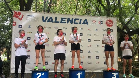 Ganadoras 5K Carrera Ponle Freno Valencia