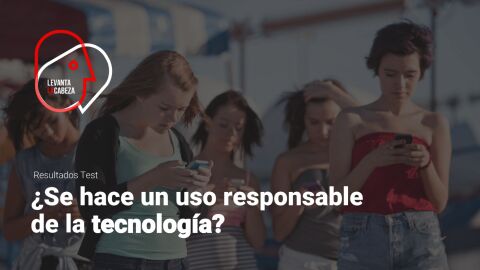Portada del informe '¿Se hace un uso responsable de la tecnología'?