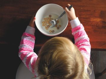 Importancia del desayuno en los niños