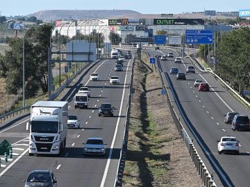 Corte de carreteras en Madrid 