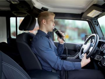 Imagen del alcohol&iacute;metro antiarranque