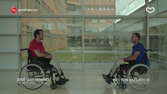 Héctor y José Luis, en silla de ruedas por un accidente de tráfico, tienen la ilusión de volver a montar en moto Héctor y José Luis, en silla de ruedas por un accidente de tráfico, tienen la ilusión de volver a montar en moto