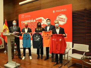 Pablo López-Barajas, Javier Olave, Sofía Miranda, Josep Alfonso y Martín Fiz