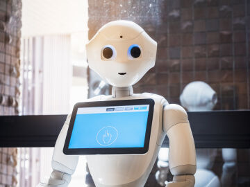El robot Pepper, un ejemplo de la tecnolog&iacute;a rob&oacute;tica japonesa.