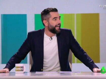  Dani Mateo regresa a Zapeando y cuenta c&oacute;mo ha pasado el confinamiento con su pareja: &quot;Era 'El Resplandor'&quot;