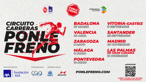 El Circuito de Carreras Ponle Freno vuelve con más fuerza que nunca en 2022 y batirá récord de ciudades