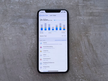 Funci&oacute;n 'Tiempo de Uso' en iPhone
