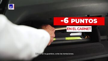 Esta Semana Santa guarda el móvil mientras conduces