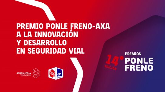 El Premio Ponle Freno-AXA a la Innovación y Desarrollo en Seguridad Vial es para Análisis sobre el estado del asfalto 'SACYR inroad' El Premio Ponle Freno-AXA a la Innovación y Desarrollo en Seguridad Vial es para Análisis sobre el estado del asfalto 'SACYR inroad'