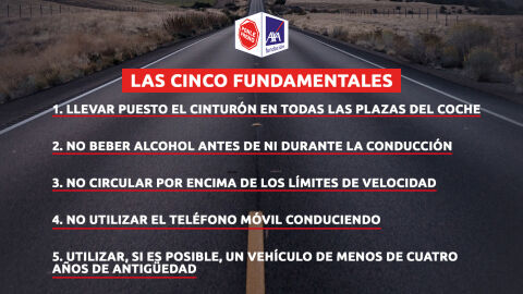 Con las cinco fundamentales en carretera: 645 posibilidades m&aacute;s de vivir 