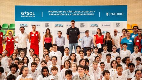 La Gasol Foundation y el Ayuntamiento de Madrid suman fuerzas en la prevenci&oacute;n de la obesidad infantil