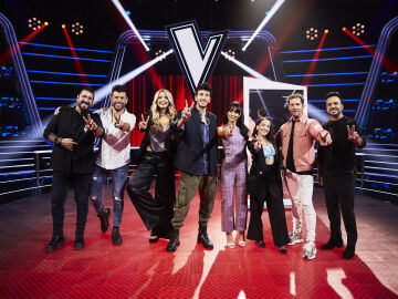 Los coaches y los asesores de 'La Voz Kids'