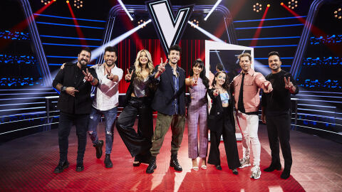 Los coaches y los asesores de 'La Voz Kids'