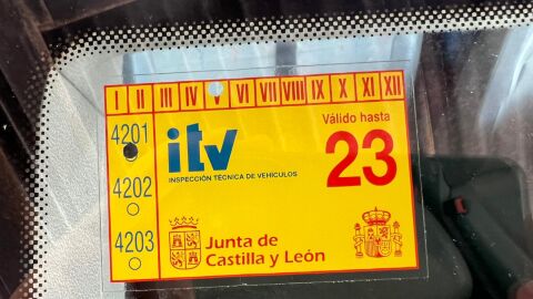 Pegatina de ITV 2023