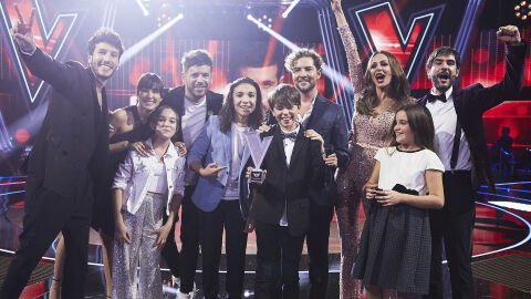 As&iacute; ha sido la Final de &lsquo;La Voz Kids&rsquo;: Pol Calvo gana rodeado de grandes invitados en una gala convertida en concierto