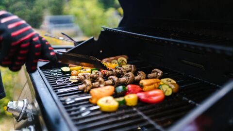 Barbacoa de verduras