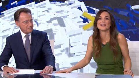 Mat&iacute;as Prats y M&oacute;nica Carrillo - Antena 3 Noticias 1 FDS
