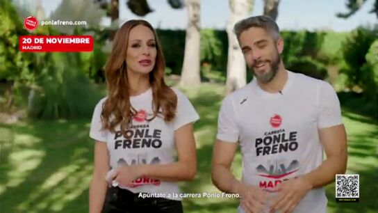 Eva González y Roberto Leal te animan a participar en la Carrera Ponle Freno Madrid