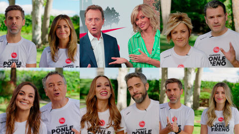 Rostros de Atresmedia se suman a la gran carrera solidaria de Ponle Freno en Madrid por las víctimas de tráfico