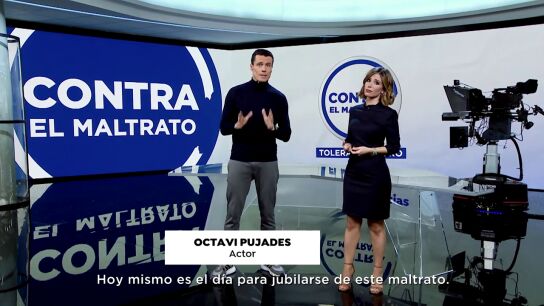 El actor Octavi Pujades protagoniza la &uacute;ltima campa&ntilde;a de Tolerancia Cero contra el maltrato a mujeres mayores de 65 a&ntilde;os