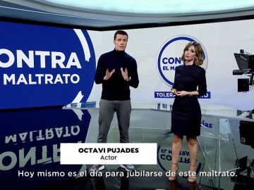 El actor Octavi Pujades protagoniza la última campaña de Tolerancia Cero contra el maltrato a mujeres mayores de 65 años