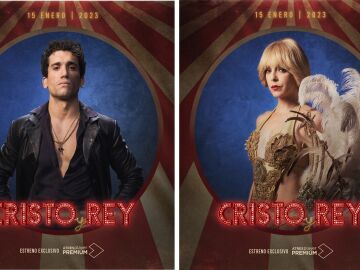 Carteles individuales de ‘Cristo y Rey’, estreno el 15 de enero en ATRESplayer PREMIUM 