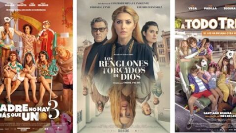 A&ntilde;o hist&oacute;rico para Atresmedia Cine: lidera la taquilla de cine espa&ntilde;ol con 3 pel&iacute;culas en el Top 5 