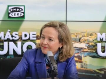 Nadia Calviño, con Carlos Alsina en ‘Más de uno’: “A las empresas les ha ido muy bien con este Gobierno” 