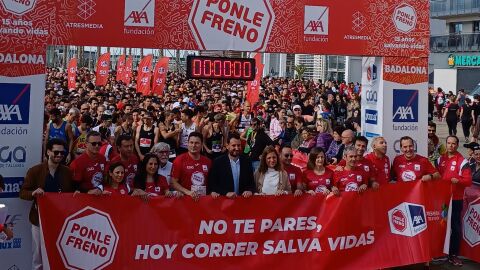 PONLE FRENO arranca en Badalona su Circuito de Carreras para 2023, a&ntilde;o en el que celebra su 15&ordm; aniversario, con m&aacute;s de 2.500 participantes