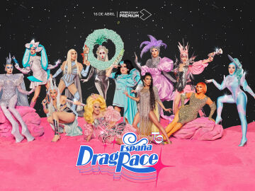 Carteles oficiales de las reinas de ‘Drag Race España’, que ATRESplayer PREMIUM estrena el próximo 16 de abril