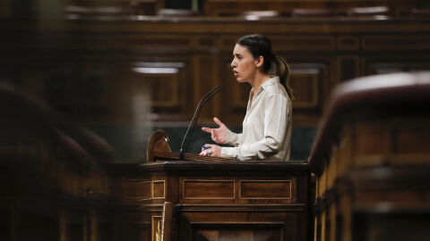 La ministra de Igualdad, Irene Montero, en una imagen de archivo. La ministra de Igualdad, Irene Montero, en una imagen de archivo.