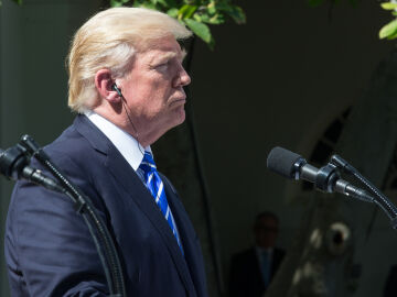 El expresidente de Estados Unidos Donald Trump. 