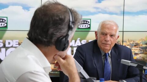 Josep Borrell, con Carlos Alsina en ‘Más de uno’: “Todos queremos la paz, pero hay que saber qué clase de paz queremos”