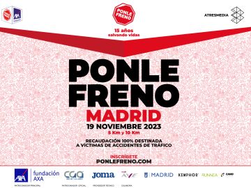 Cartel de la Carrera Ponle Freno de Madrid 2023