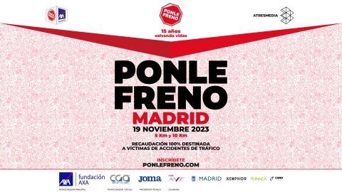 Cartel de la Carrera Ponle Freno de Madrid 2023