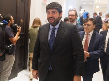 El presidente en funciones de Murcia, Fernando López Miras