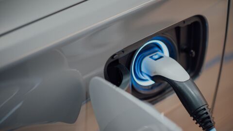 Imagen de un coche eléctrico Imagen de un coche eléctrico
