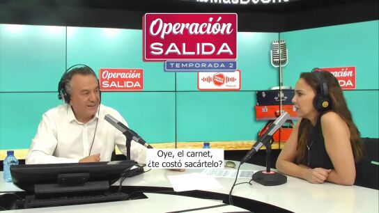 Chenoa a Roberto Brasero: "La tercera vez del práctico cogí una rotonda sobre dos ruedas, a lo 'Starsky y Hutch'" Chenoa a Roberto Brasero: "La tercera vez del práctico cogí una rotonda sobre dos ruedas, a lo 'Starsky y Hutch'"