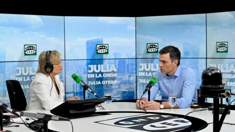 Pedro Sánchez, en ‘Julia en la onda’: “Mi quiniela es: primera fuerza, PSOE; Sumar, tercera… y otros cuatro años de gobierno de coalición progresista”