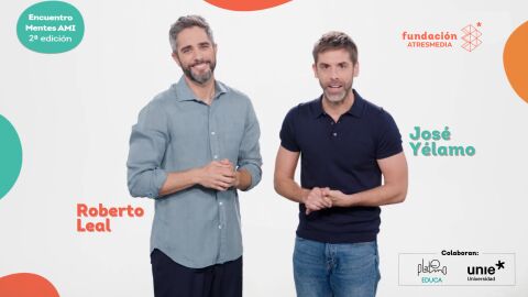 Roberto Leal y José Yélamo conducirán el gran evento para docentes de la Fundación Atresmedia ‘Encuentro Mentes AMI’, que abre el plazo para inscribirse Roberto Leal y José Yélamo conducirán el gran evento para docentes de la Fundación Atresmedia ‘Encuentro Mentes AMI’, que abre el plazo para inscribirse