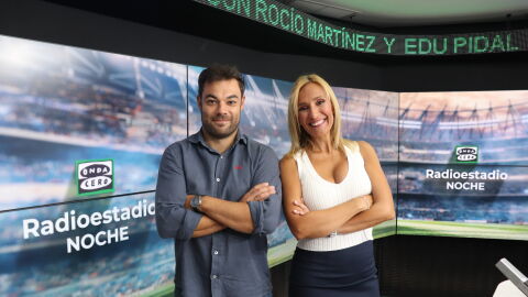 Rocío Martínez y Edu Pidal estarán el lunes en el Hospital de Parapléjicos de Toledo con una edición especial de ‘Radioestadio Noche’