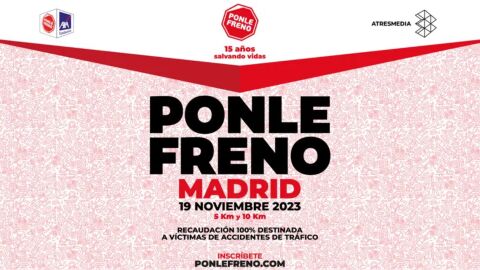 Miles de personas arroparán a las víctimas de tráfico en la histórica carrera de PONLE FRENO en Madrid que cumple 15 años Miles de personas arroparán a las víctimas de tráfico en la histórica carrera de PONLE FRENO en Madrid que cumple 15 años