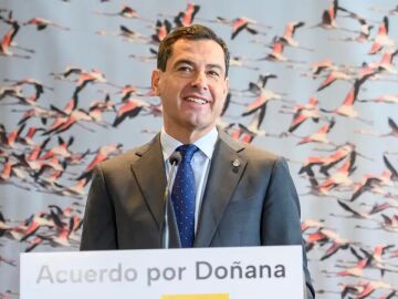 Juan Manuel Moreno Bonilla, con Carlos Alsina en ‘Más de uno’: “El proyecto de ley era necesario y ha sido una palanca para mover al Gobierno para proteger a Doñana”