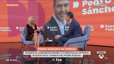 Pedro Sánchez, presidente del Gobierno, ‘Espejo Público’: “Voy a plantearle a Feijóo una comisión de trabajo. Es importante que los dos grandes partidos lleguemos a acuerdos”